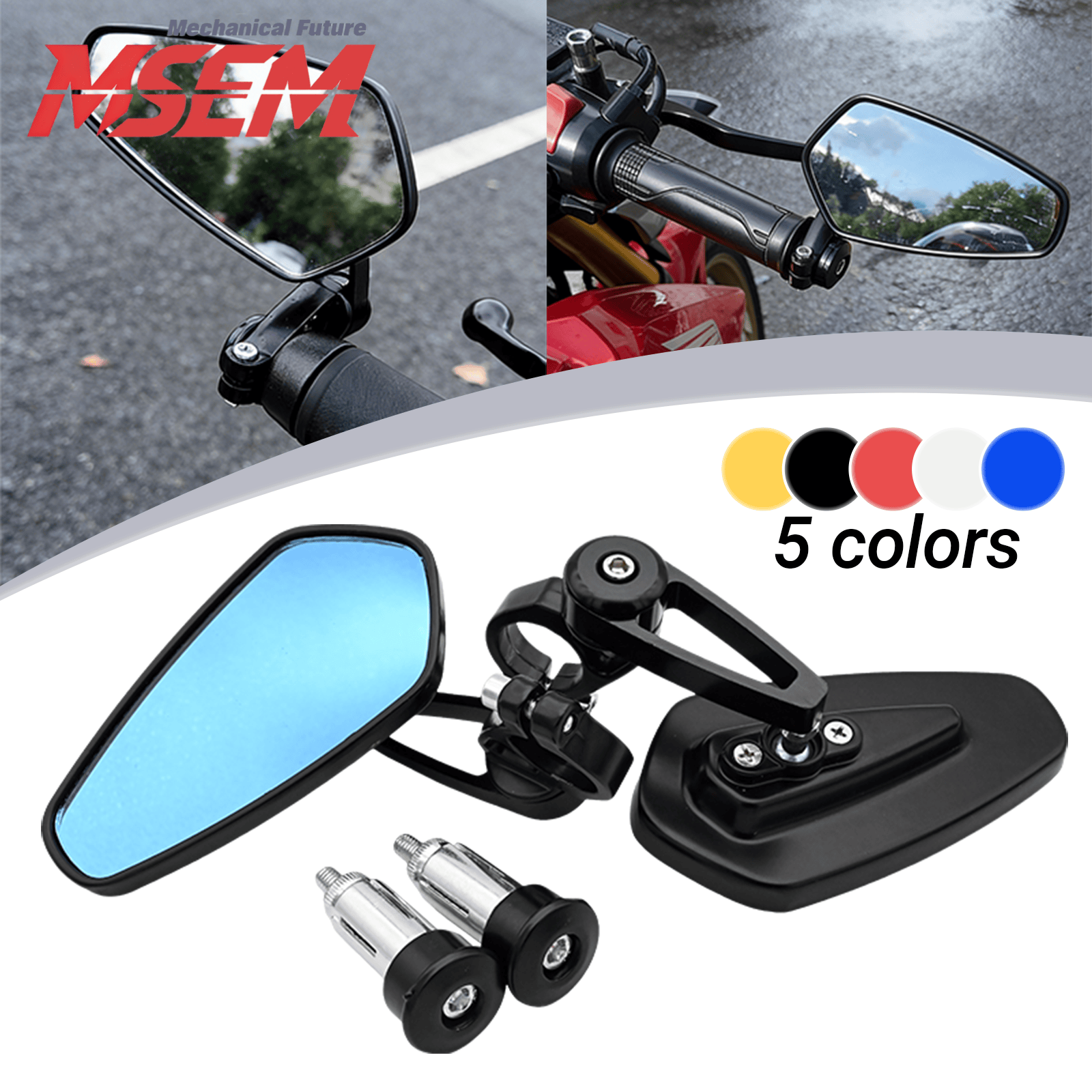 Mirror Handlebar Convex - For Sur-Ron Light Bee S/X &