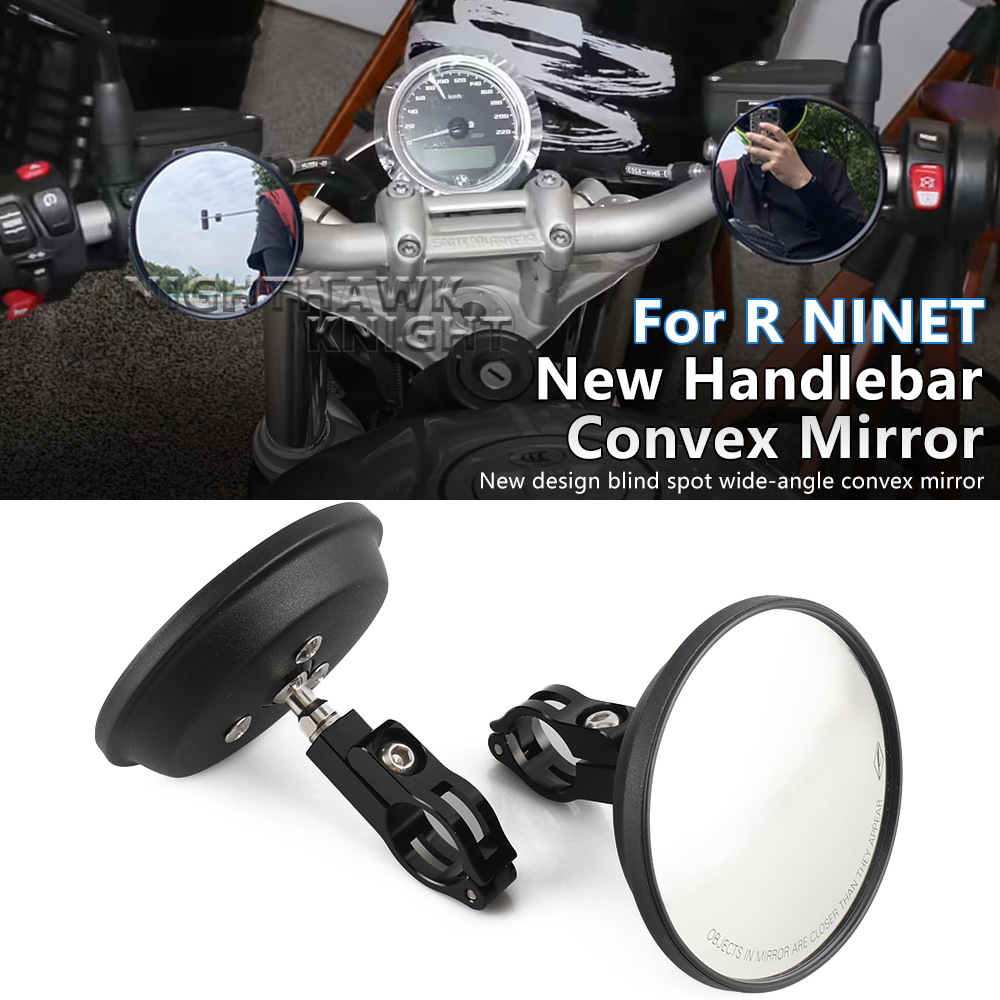 Mirror Handlebar Convex - For BMW RNINET R12 nineT R