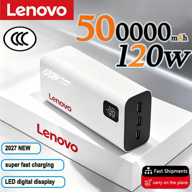 Usb Charger Dynamo - Lenovo 2027 Large Capacity 500000mAh Portable