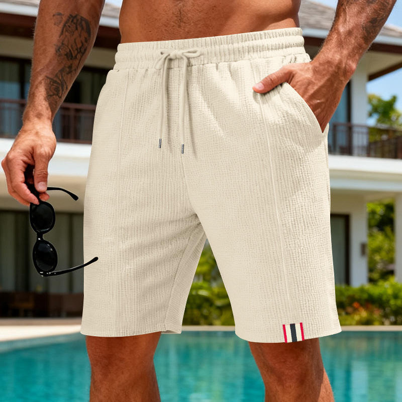 Summer Casual Loose Men's Beac - Cycling Commute Pants avis et prix