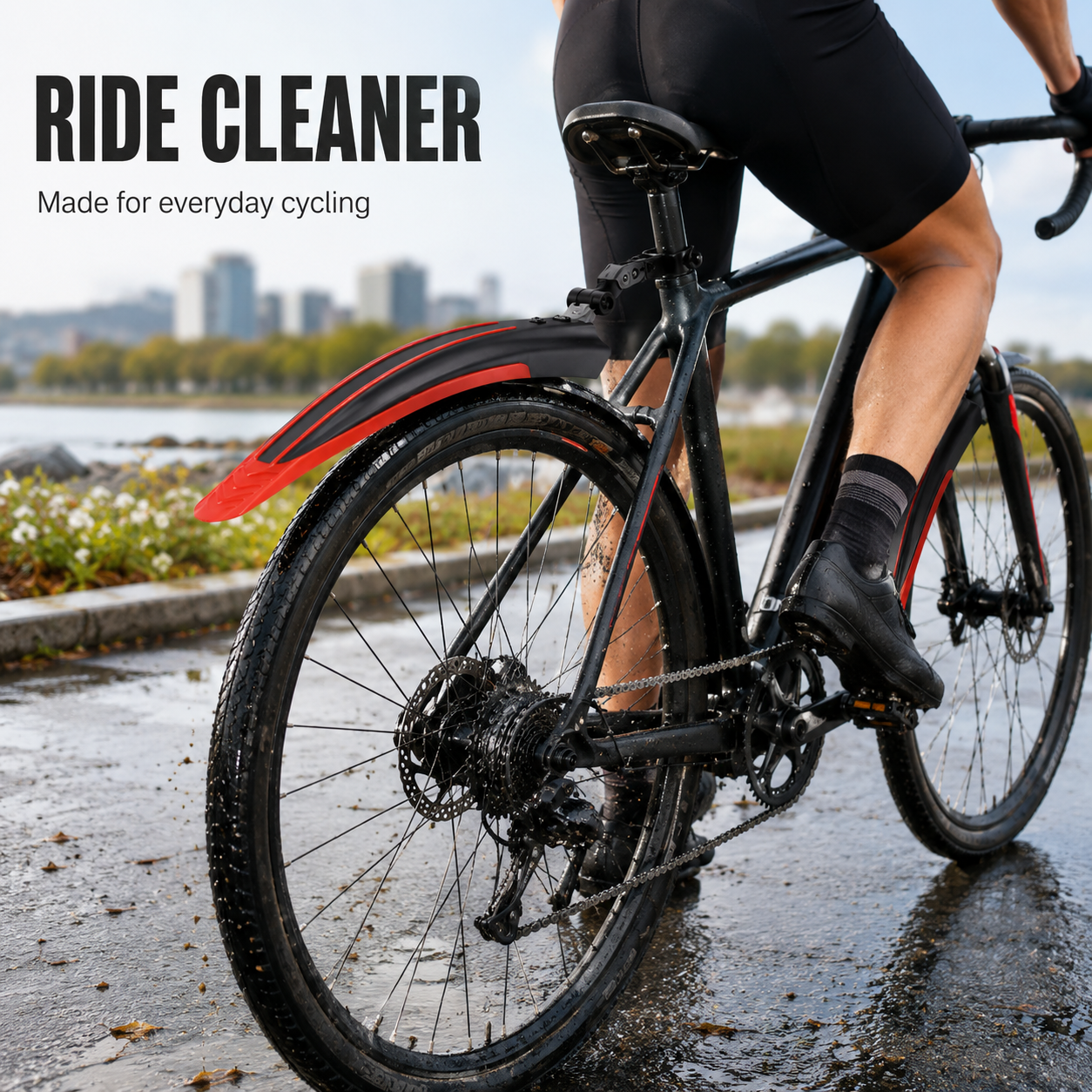 PINMOAP 2PCS Bicycle Mudguard  - Cycling Commute Rain avis et prix