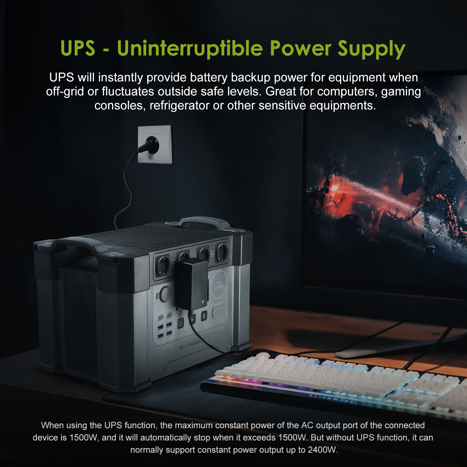 ALLPOWERS Solar Generator S200 - Usb Charger Dynamo avis et prix