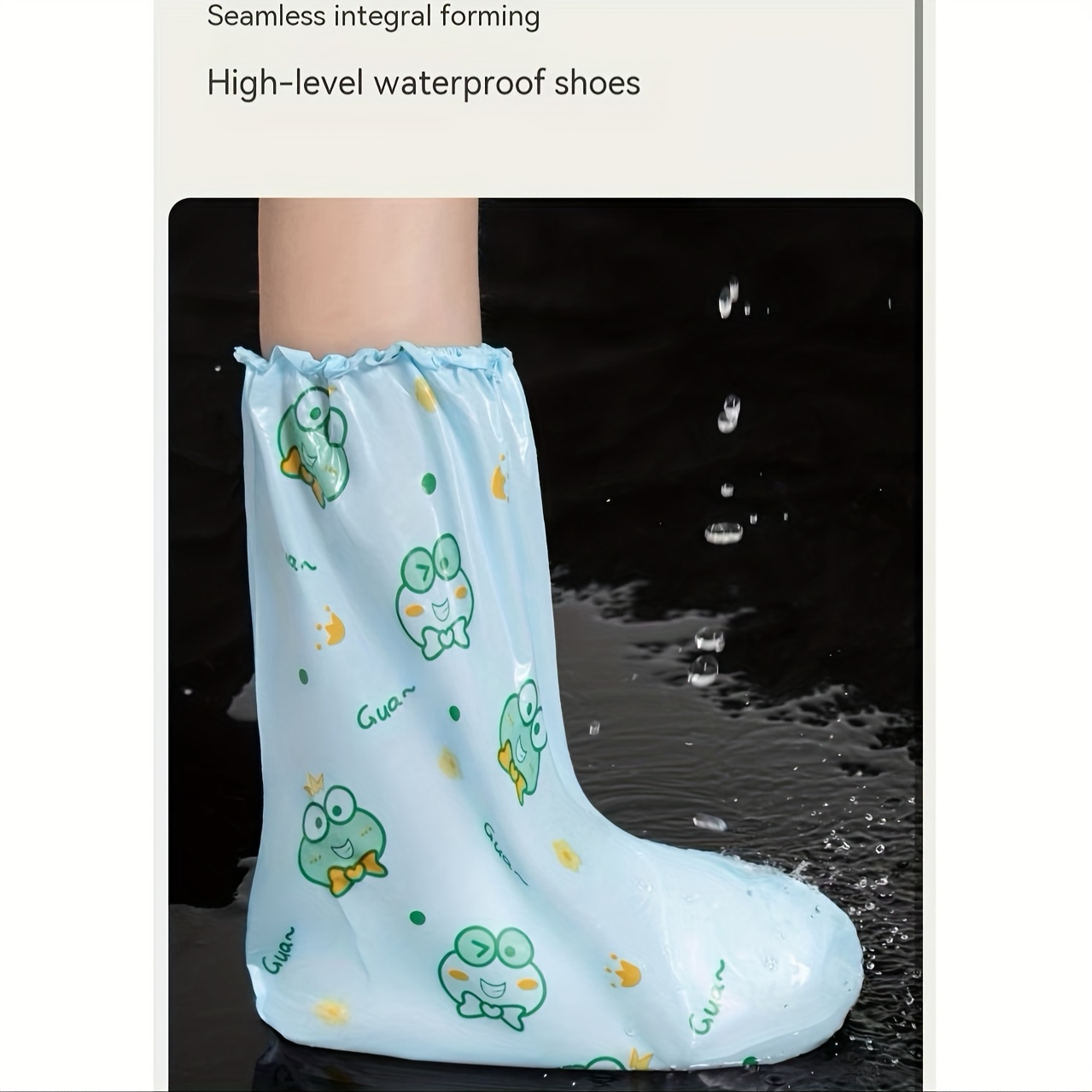 10pc Frog Cartoon Shoe Covers  - Cycling Shoes For Commute avis et prix