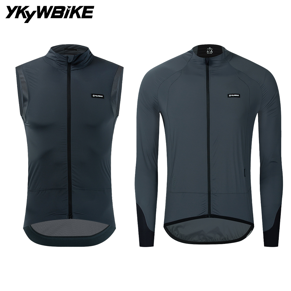 YKYWBIKE Cycling Windbreak wit - Cycling Commuter Jacket avis et prix