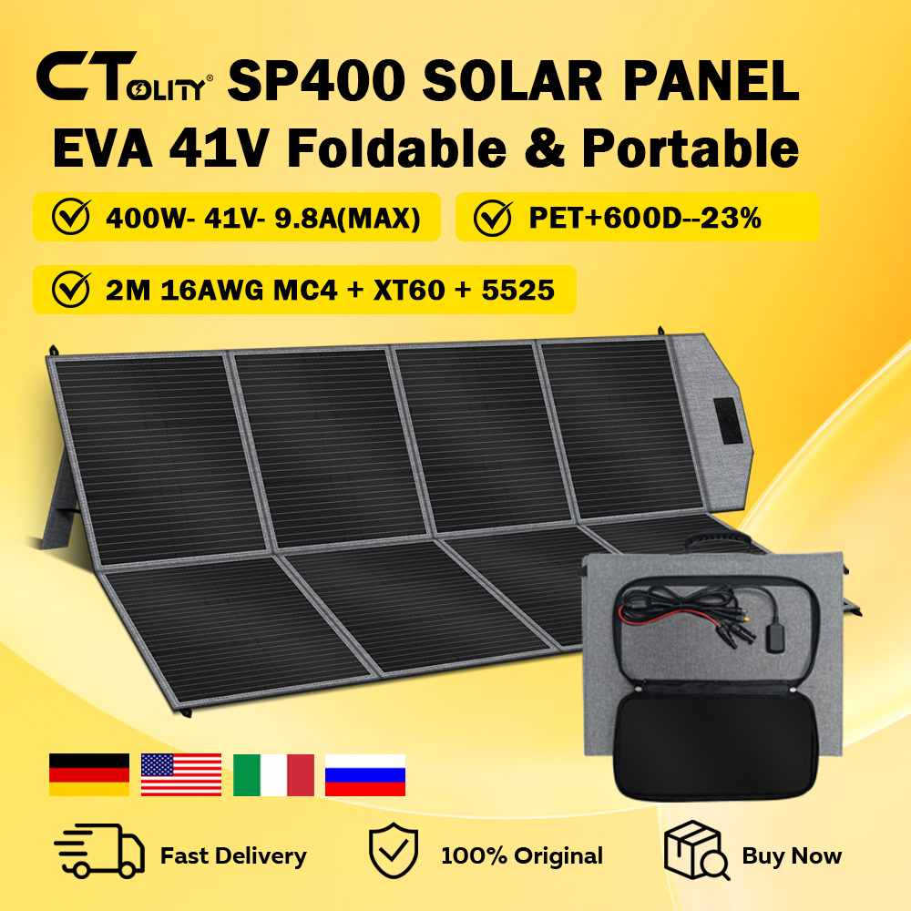 CTOLITY SP400 Portable Solar P - Usb Charger Dynamo avis et prix