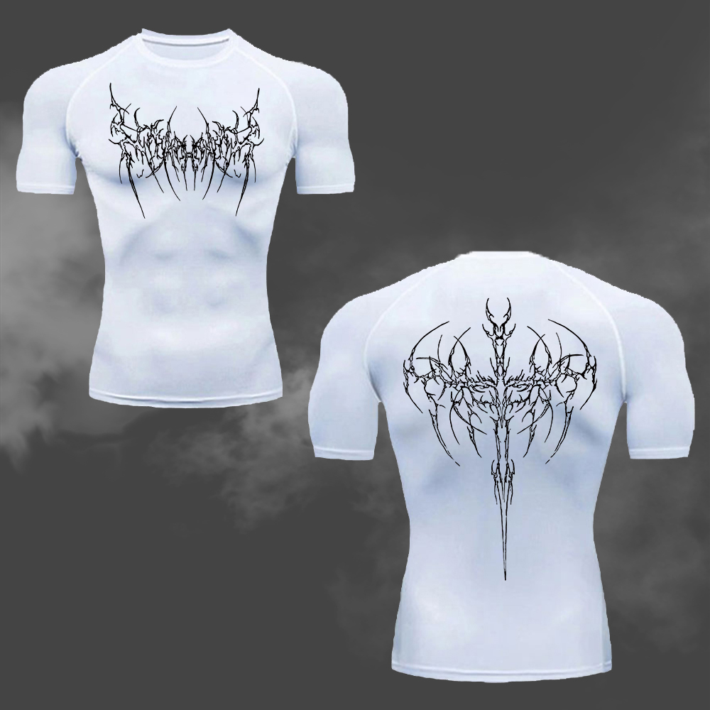 Men's Compression T-Shirt Goth - Cycling Commute Training avis et prix