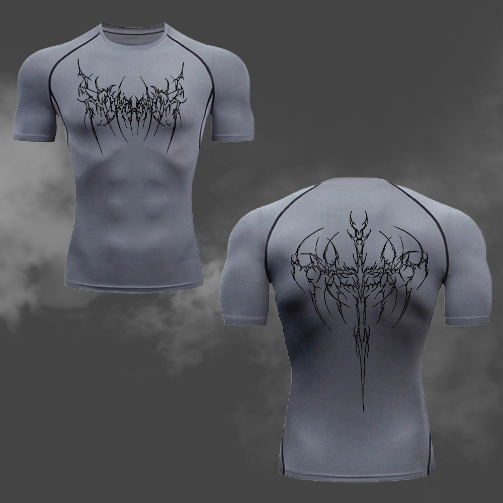 Men's Compression T-Shirt Goth - Cycling Commute Training avis et prix