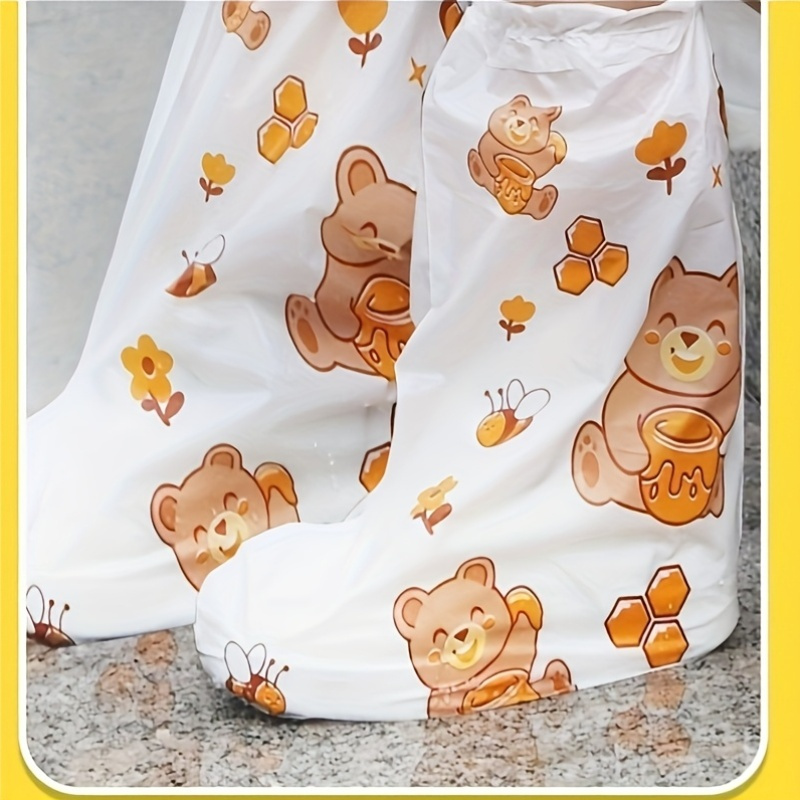 10pc Bear Cartoon Printed Shoe - Cycling Shoes For Commute avis et prix