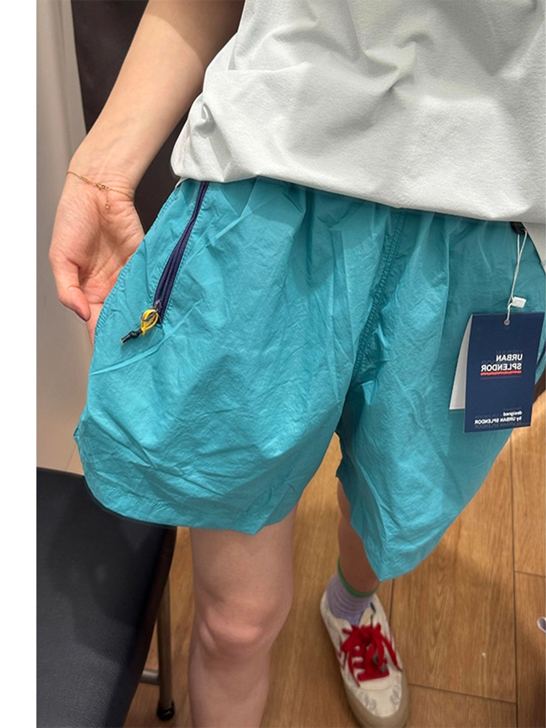 Lake Blue Quick Dry Sports Sho - Cycling Commute Pants avis et prix