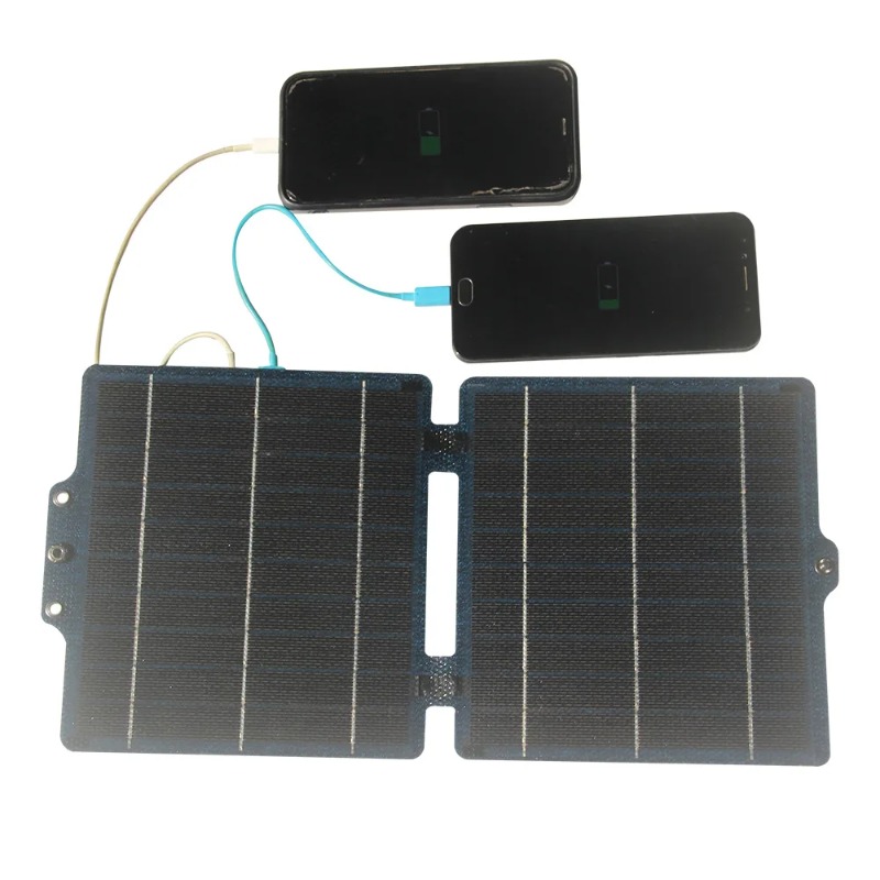 10W 5V Foldable Solar Charger  - Usb Charger Dynamo avis et prix