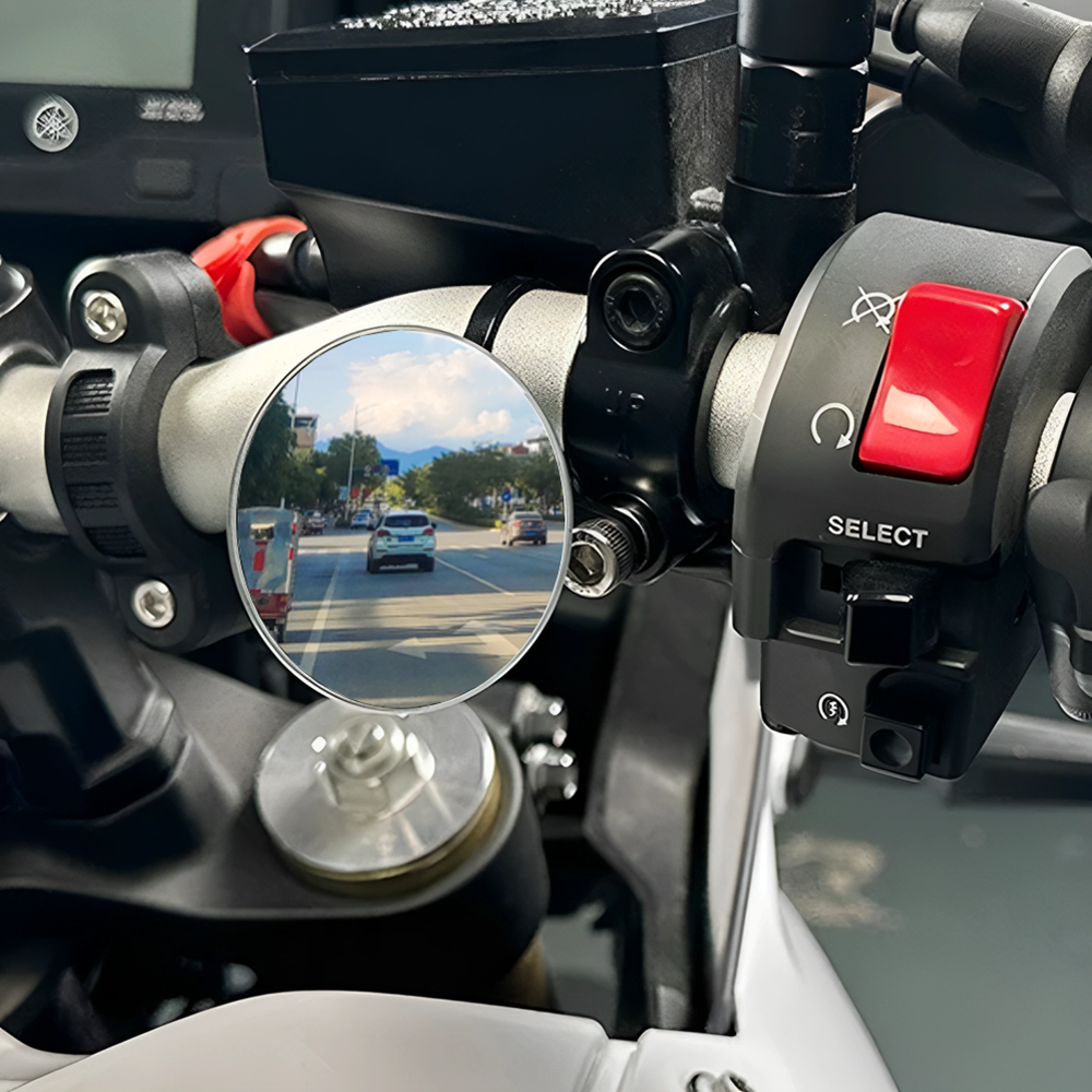 Universal Rearview Mirror Wide - Mirror Handlebar Convex avis et prix