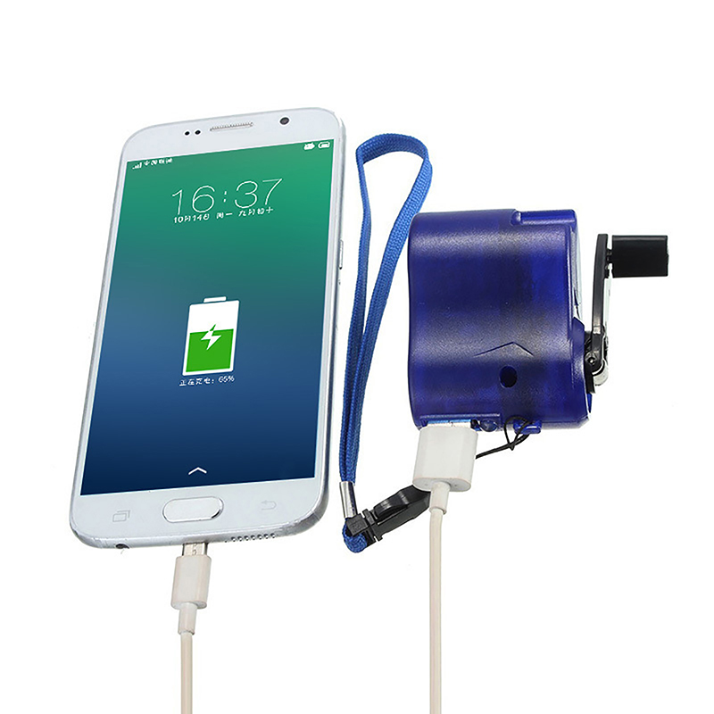 Emergency Outdoor Hand Crank P - Usb Charger Dynamo avis et prix