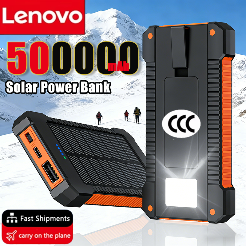 Lenovo 500000mAh Portable Sola - Usb Charger Dynamo avis et prix