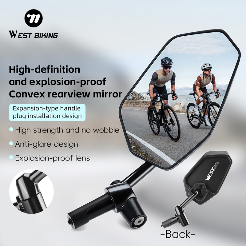 WEST BIKING HD Anti-glare Conv - Mirror Handlebar Convex avis et prix