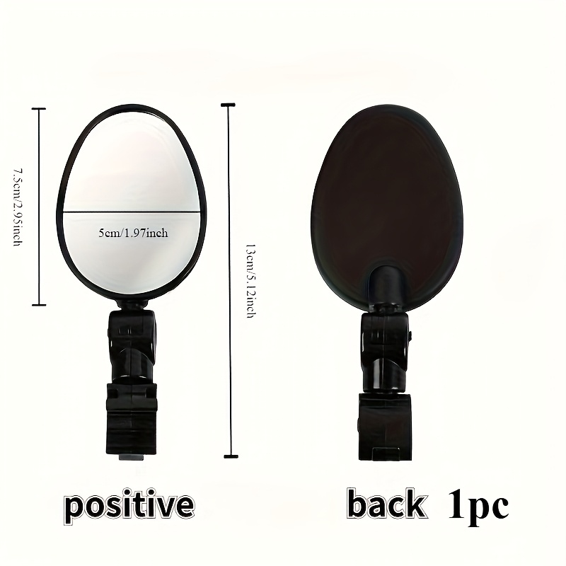 1/2PCS  Bike Mirrors, Acrylic  - Mirror Handlebar Convex avis et prix