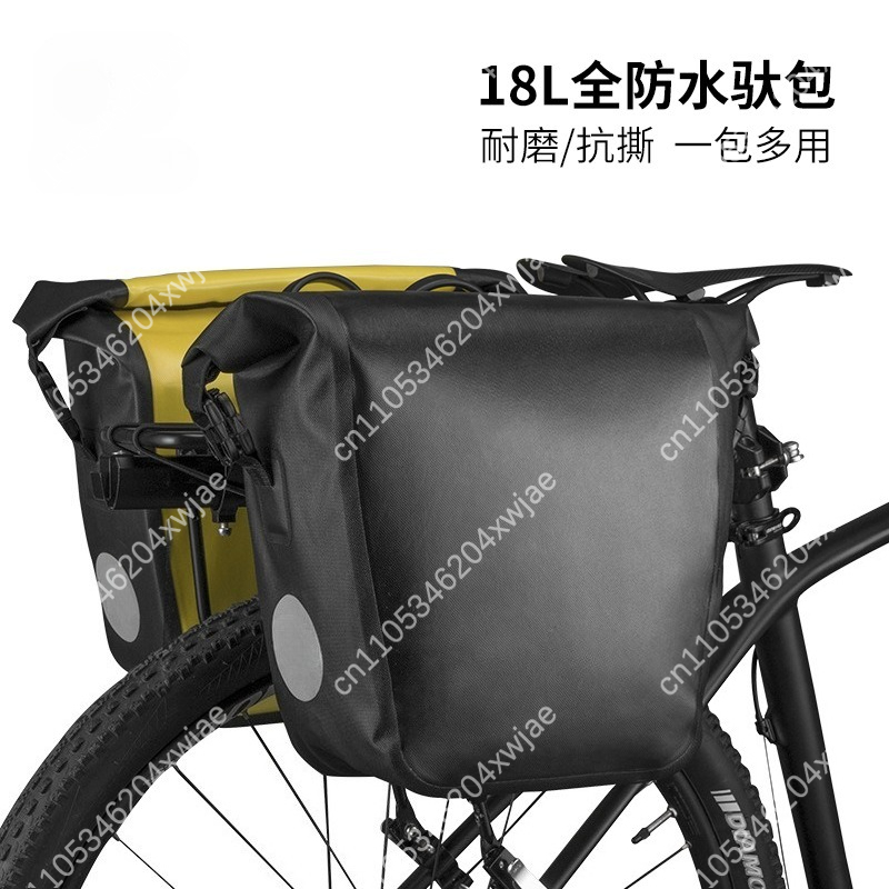 Waterproof Bicycle Pannier Bag - Waterproof Cycling Commute avis et prix