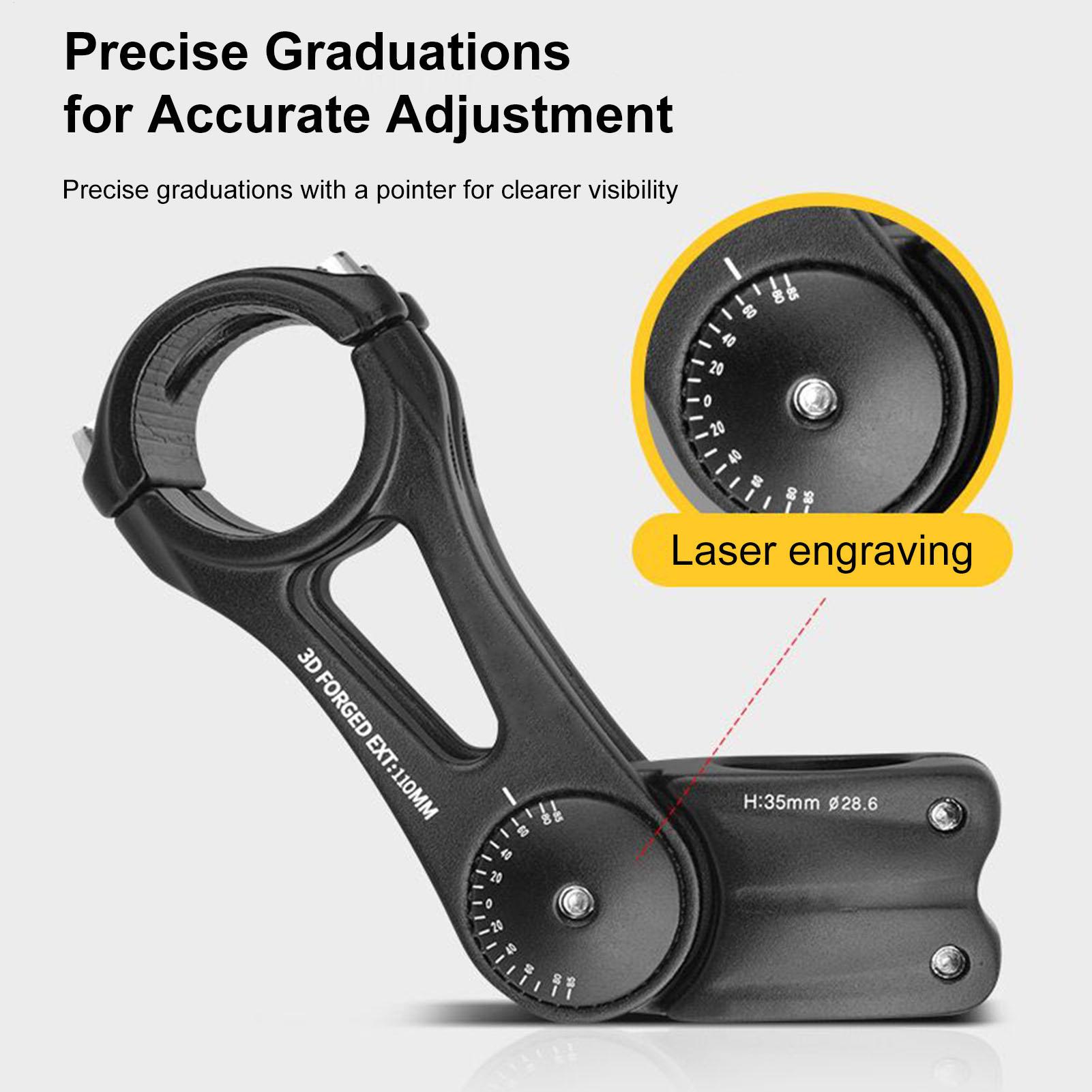 Handlebar Stem 31.8mm Mountain - Cycling Commute Training avis et prix