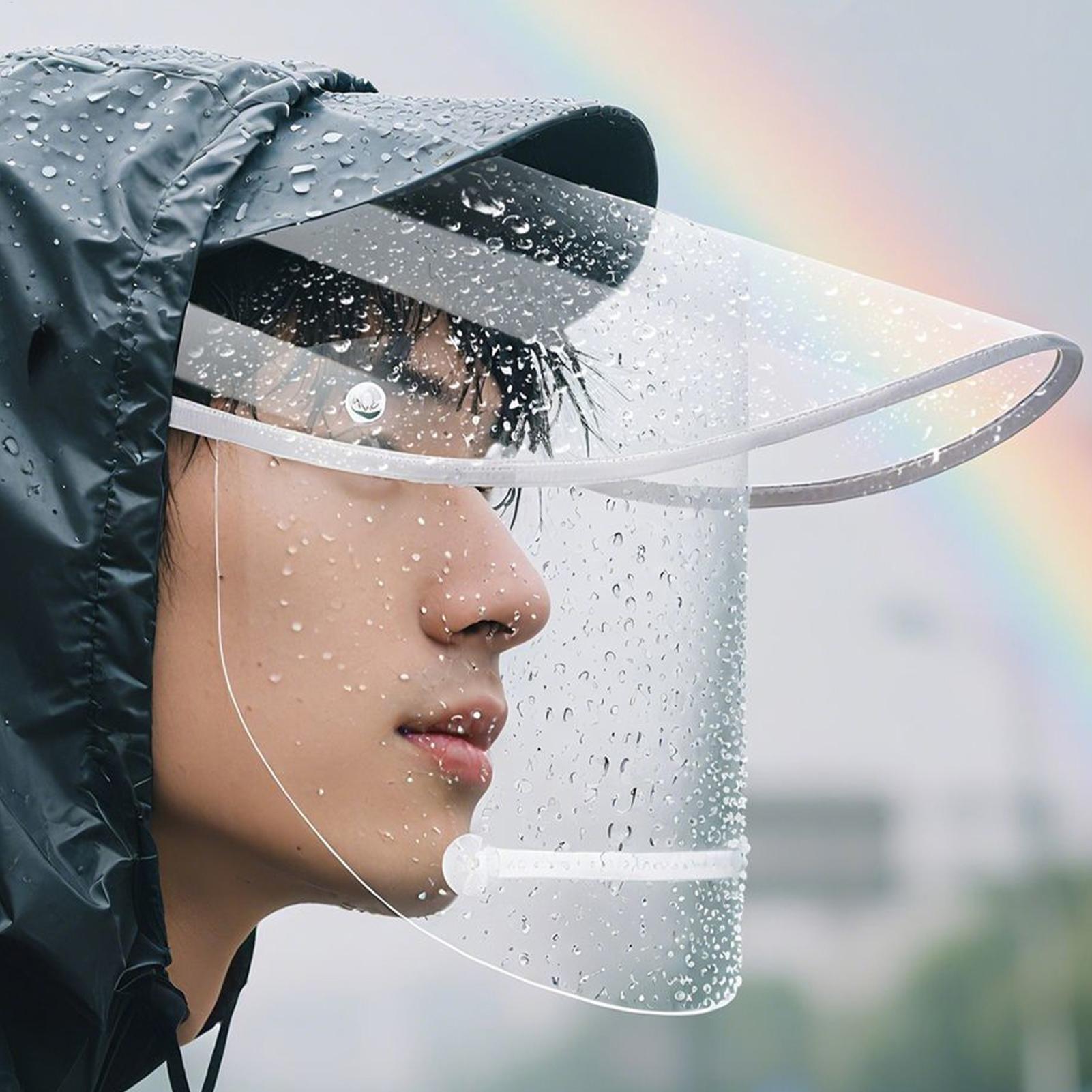 Rainproof Face Shield Clear Wi - Cycling Commute Rain avis et prix