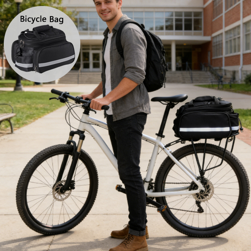 1pcs Bicycle Trunk Bag Bike Re - Cycling Commute Rain avis et prix