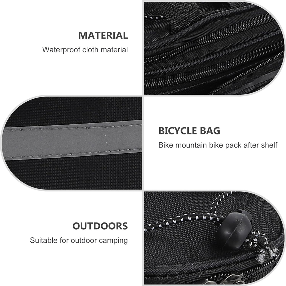 1pcs Bicycle Trunk Bag Bike Re - Cycling Commute Rain avis et prix
