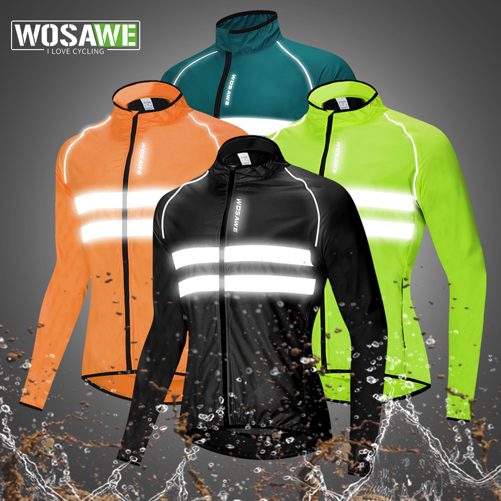 WOSAWE Men Cycling Windbreaker - Cycling Commuter Jacket avis et prix