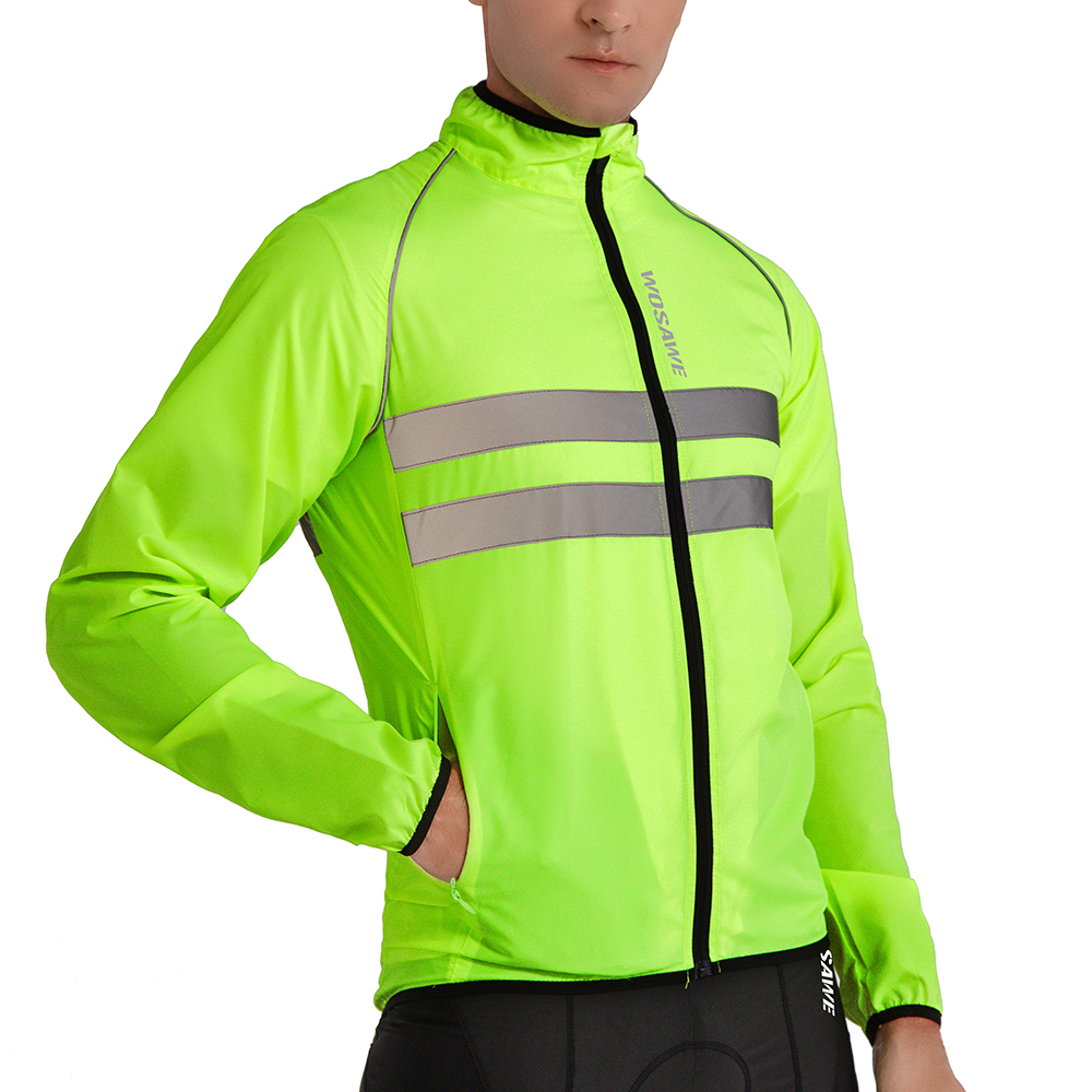 WOSAWE Men Cycling Windbreaker - Cycling Commuter Jacket avis et prix