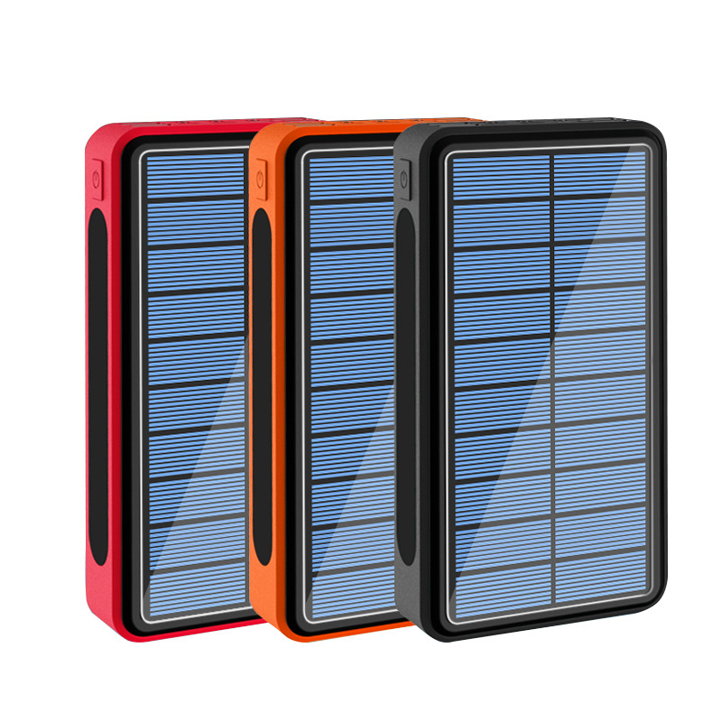 50000mAh Solar Power Bank Port - Usb Charger Dynamo avis et prix