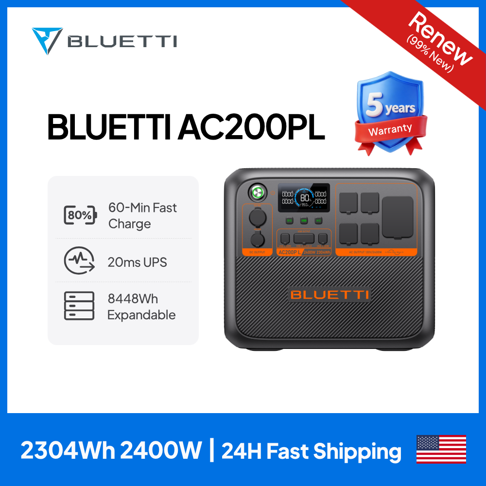 BLUETTI AC200PL Portable Power - Usb Charger Dynamo avis et prix
