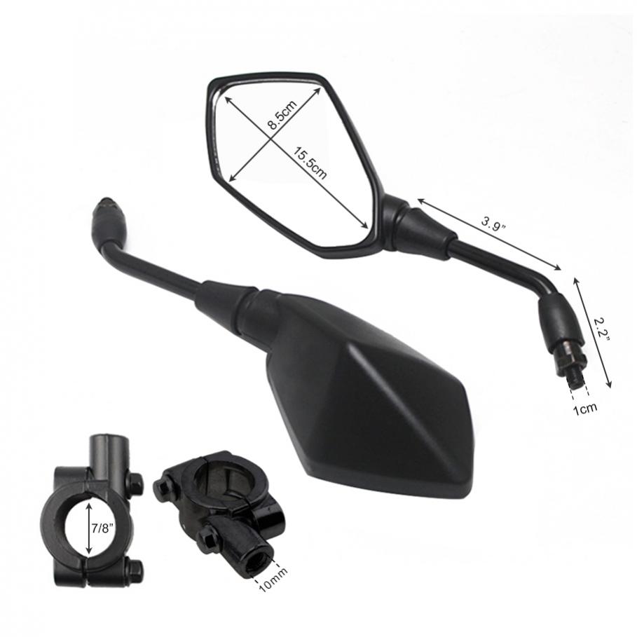 2Pcs Universal Motorcycle Conv - Mirror Handlebar Convex avis et prix