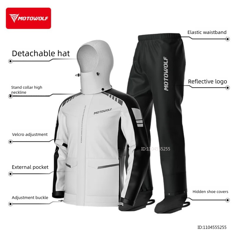 Rain Suit Motorcycle Rainwear  - Cycling Commute Rain avis et prix