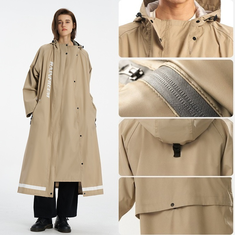Oversize Single Long Style Rai - Cycling Commute Rain avis et prix