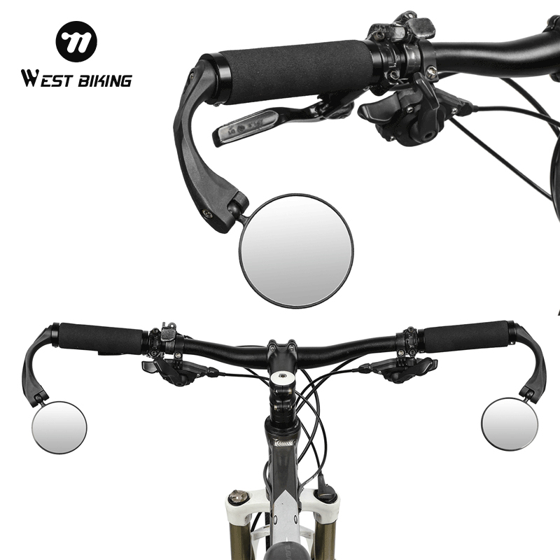 WEST BIKING Bicycle HD Rearvie - Mirror Handlebar Convex avis et prix