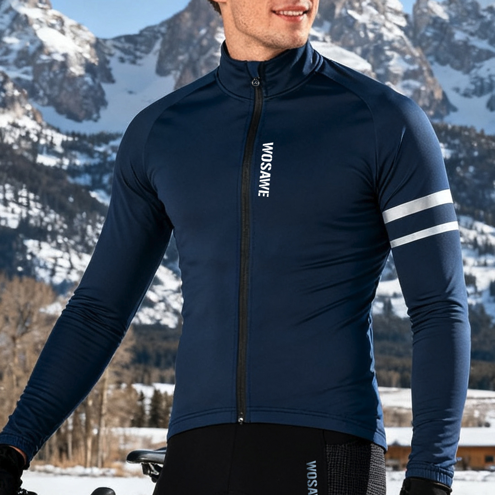 WOSAWE Winter Men's Cycling Ja - Cycling Commuter Jacket avis et prix