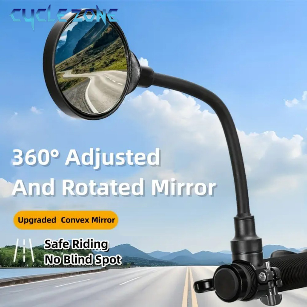 Bicycle Mirror Bike Handlebar  - Mirror Handlebar Convex avis et prix