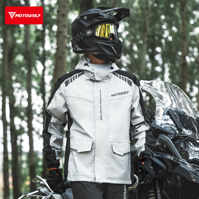Motowolf Reflective Motorcycle - Cycling Commute Rain avis et prix