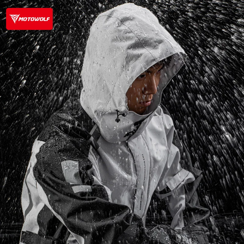 Motowolf Reflective Motorcycle - Cycling Commute Rain avis et prix